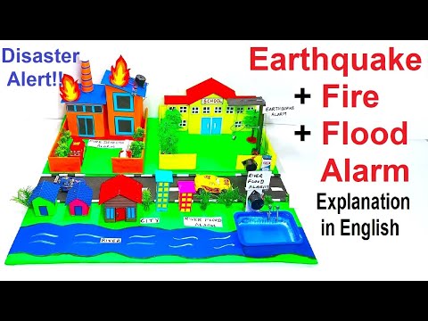 fire alarm working model best smart science project for exhibition diy innovation howtofunda