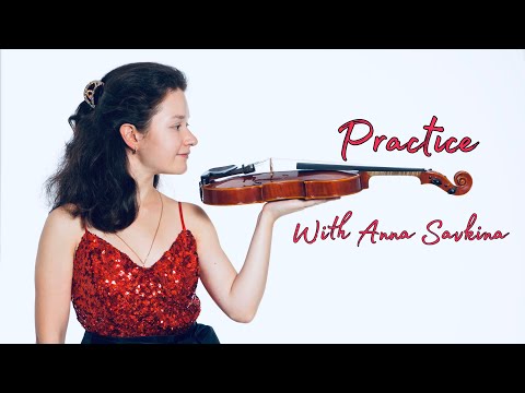 The learning of Tchaikovsky: Violin Concerto | Practice with Anna Savkina