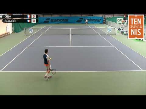 GEA (FRA) vs SOUSSI (FRA) - Open Super 12 Auray Tennis - Court 3