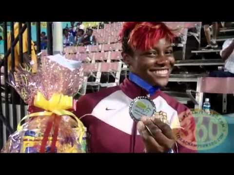 Champs 2012: Shotput Girls Open Medal Winner - Holmwood