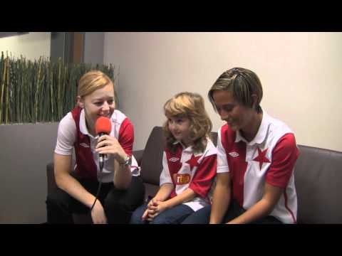 Patronky zápasu s Baníkem