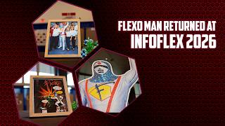 Flexo Man at INFOFLEX 2026 | Harper’s Flexography Hero
