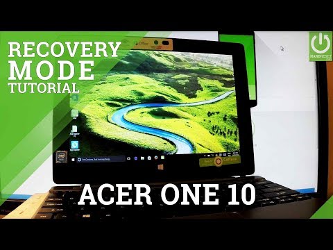 How to Enter Troubleshoot Mode in ACER One 10 - Acer Recovery Mode