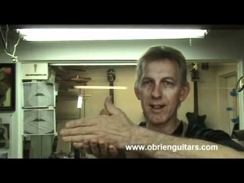 Robert O'Brien Online Guitar Building Course - Bridge design