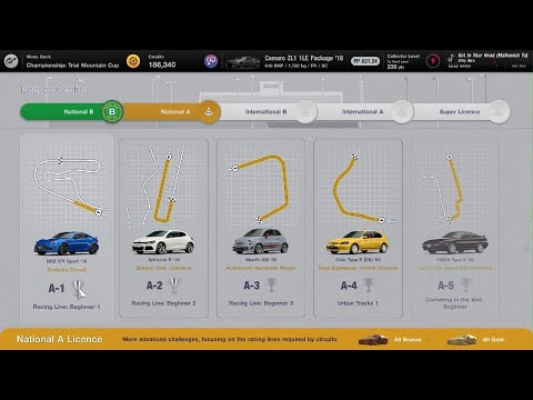 Gran Turismo 7 PS5 Walkthrough - Part 9 National A Licence Tests