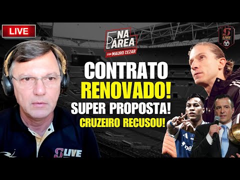 FLAMENGO CHEGA A UM ACORDO COM FILIPE ATÉ 2027 | KAIO JORGE  | DEBATE AO VIVO COM MAURO CEZAR #245