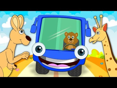 Rotile autobuzului se invartesc Cantece pentru copii - Wheels on the bus nursery rhymes for kids