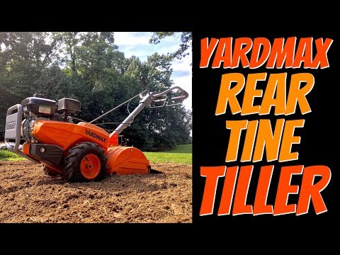 YARDMAX YT4565 Dual Rotating Rear Tine Tiller