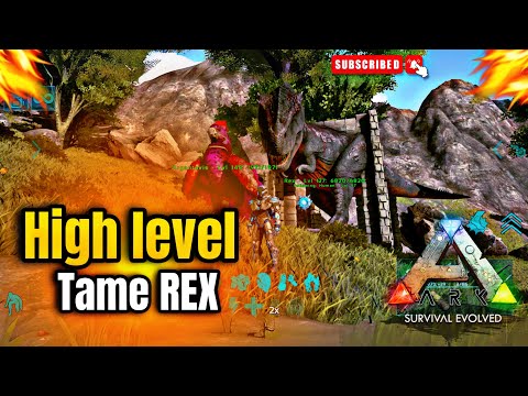 "Finally I Tamed max level Rex! | ARK: Ultimate Mobile Edition Gameplay!" #arkultimatemobileedition