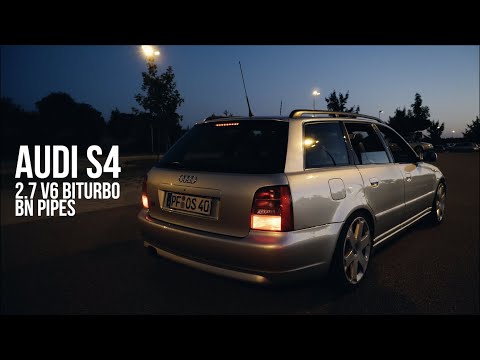 AUDI S4 B5 2.7 V6 BITURBO SOUND BN-PIPES AGA