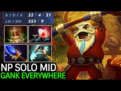 Nature's Prophet Gank Everywhere – Orchird + Hex Build Dota 2