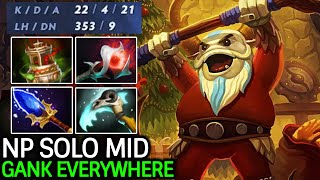 Nature's Prophet Gank Everywhere – Orchird + Hex Build Dota 2