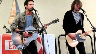 RARE-Watch Sam Roberts Band perform the LAST CRUSADE for the FIRST time ACOUSTIC