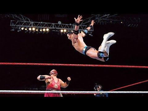 The Rock’s first-ever WrestleMania match