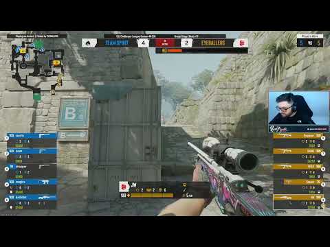 Spirit vs EYEBALLERS - ANCIENT - ESL Challenger Season 46 Europe