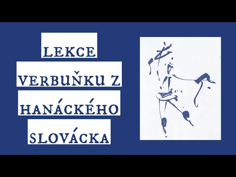 LEKCE VERBUŇKU Z HANÁCKÉHO SLOVÁCKA