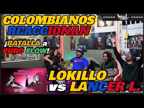 🔴COLOMBIANS REACT to LOKILLO vs LANCER LIRICAL - PURE FLOW BATTLE! [ORIGIN OF THE ROAR 2023]