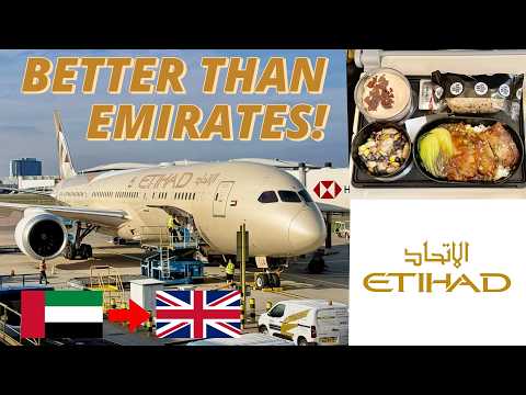 Etihad Airways Economy Class Trip Report | Boeing 787-9 | Abu Dhabi to London Heathrow | 4K
