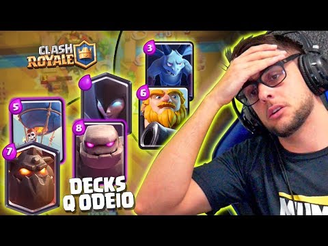 DECK QUE TODO MUNDO ODEIA!!! CLASH ROYALE FULL RAGE!