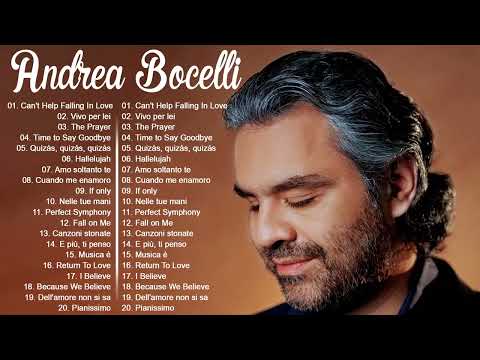 Andrea Bocelli Greatest Hits 2024 ???? Best Songs Of Andrea Bocelli ???? Andrea Bocelli Full Album????