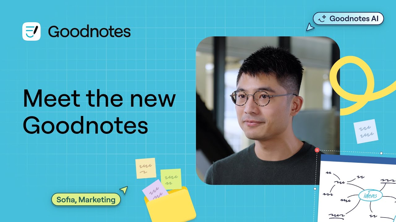 Meet the new Goodnotes: Introducing Whiteboards, Text Documents, Goodnotes AI & much more