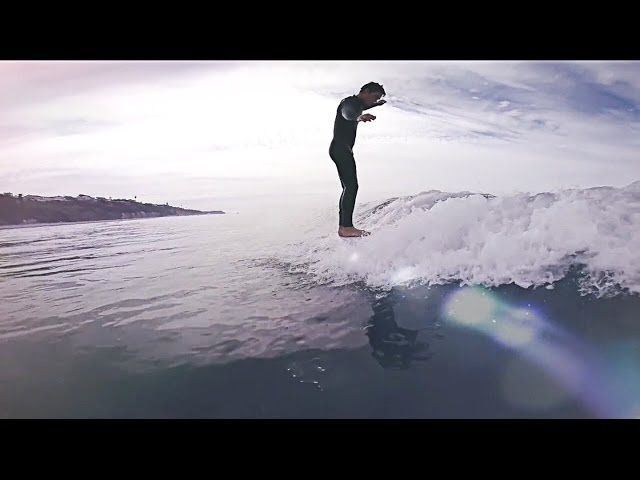 Longboard Surfing Mr Rodgers | Sunny Californian Hang Ten