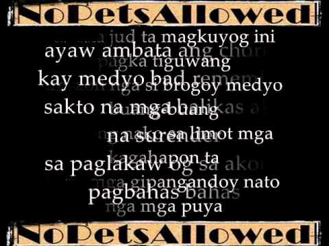 Humokon - NopetsAllowed Lyrics on screen