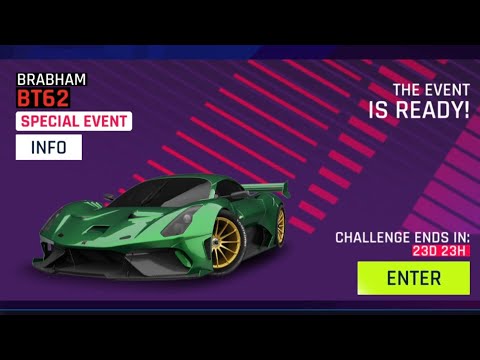 A9 - Brabham BT62 Special Event - Cars Needed - Stage 1 - TouchDrive