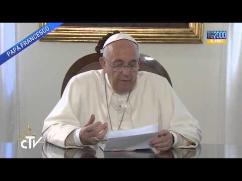 Videomensaje enviado al teatro Brancaccio de Roma