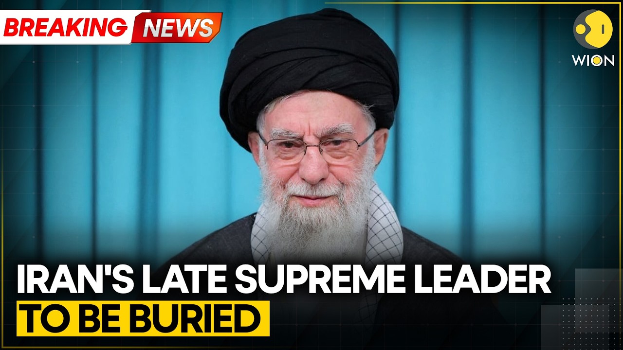 BREAKING: Iran Announces Massive Farewell Ceremonies for Late Ayatollah Ali Khamenei | WION