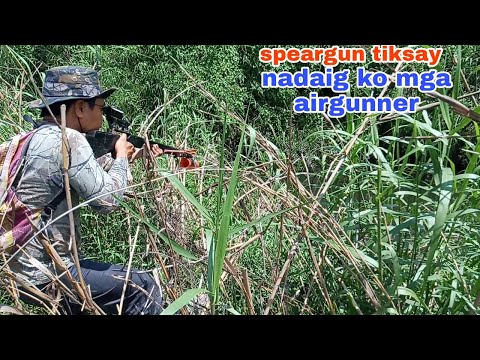 nadaig ko mga tiksay airgunner/SPEARGUN TIKSAY/BUHAY PROBINSYA