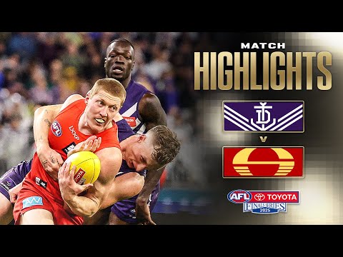 Fremantle v Gold Coast Suns Highlights | Elimination Final, 2025 | AFL