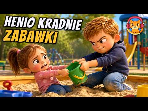 Henio Kradnie Zabawki - okładka bajki audio