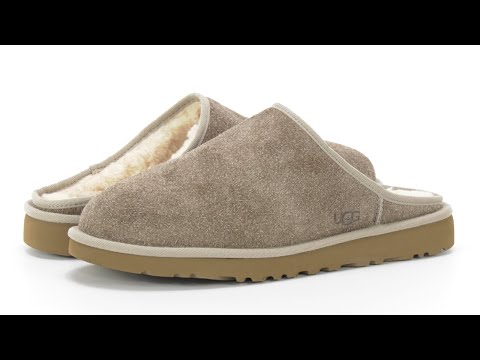 Men's UGG Classic Slip-On Shaggy Suede | Zappos.com
