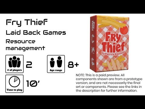 Fry Thief - a resource management game about fries coming to Kickstarter!