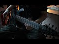 MESHUGGAH - Sublevels / guitar solo cover
