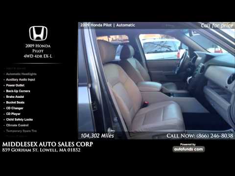Used 2009 Honda Pilot | MIDDLESEX AUTO SALES CORP, Lowell, MA - SOLD