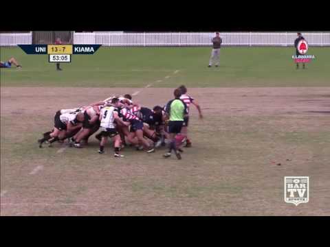 2017 IDRU Round 9 Highlights - Univeristy Vs Kiama