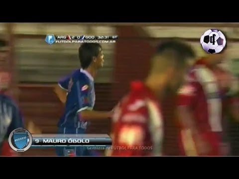Gol Mauro Obolo - Argentinos Junios 2 Vs Godoy Cruz 1 - Final 2014