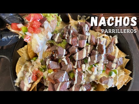 Como Hacer NACHOS con CARNE ASADA | Súper Bowl | Botana Deliciosa
