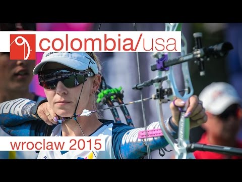 USA v Colombia – Compound Mixed Team Bronze Final | Wroclaw 2015