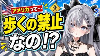 アメリカでは歩いてはいけないと知らされ本気で困惑するゼータちゃん「歩行って禁止なの？」【ホロライブID切り抜き/ベスティア・ゼータ/日本語翻訳】