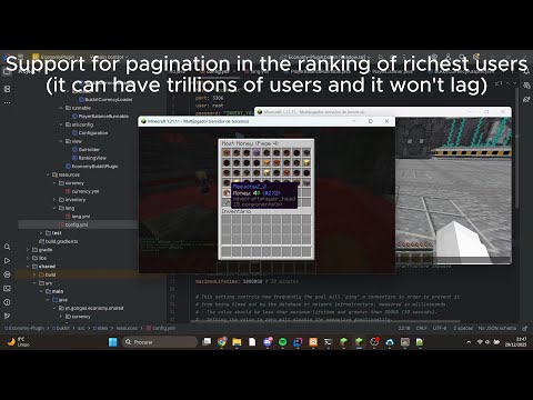 Economy-Plugin Demo