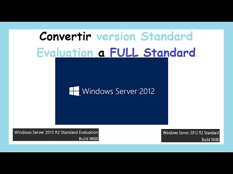 Cómo convertir una versión de evaluación a una versión full en Windows Server