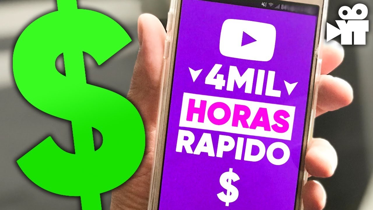 4mil horas no youtube: Como alcançar a monetização mais rápido (2018)