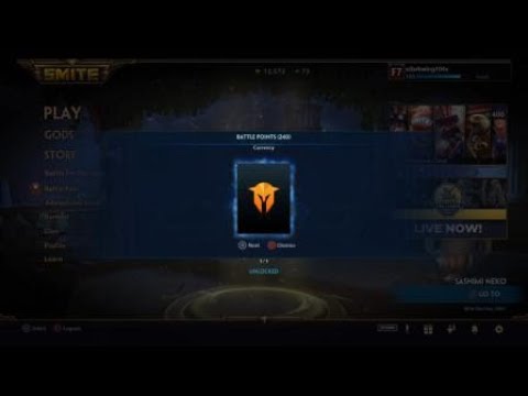 New Smite game mode. No HUD. (Smite glitch)