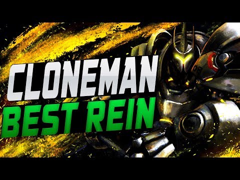 CLONEMAN16 BEST REINHARDT! [ OVERWATCH SEASON 8 TOP 500 ]