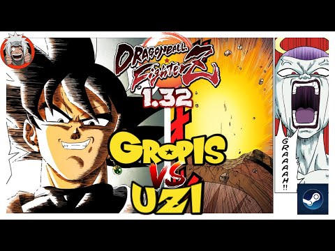 DBFZ Gropis vs Uzi (SuperBaby2, Frieza, Beerus) Vs (GogetaSS4, Gohan, Black)