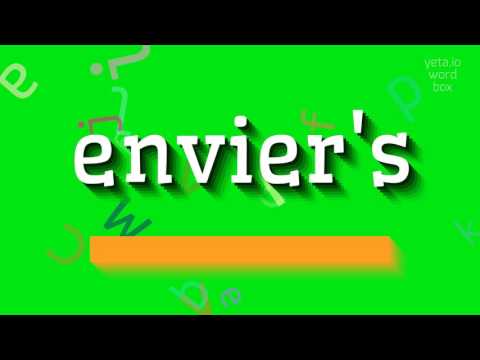HOW TO PRONOUNCE ENVIER'S? #envier's
