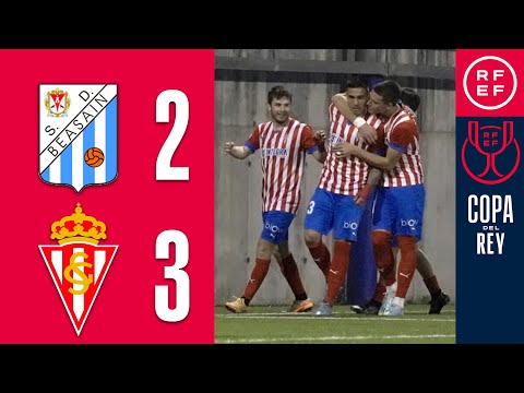 RESUMEN | SD Beasain 2-3 Real Sporting de Gijón | Copa del Rey | Primera Eliminatoria
